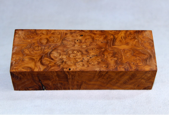 Stabilized Russian Olive Burl Wood Mod Block